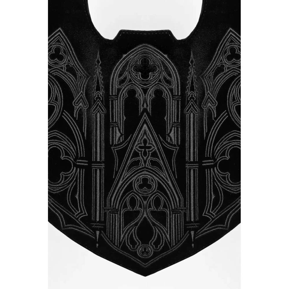 Restyle - Velouria Shoulder bag - Black/Grey